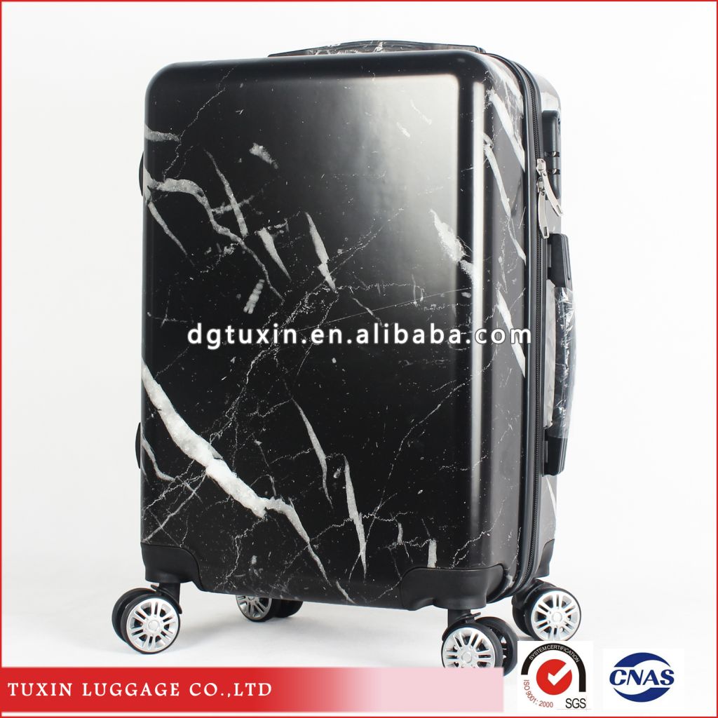 2018 NEW PC Luggage PC shell Marble pattern Trolley Case PC Travel Luggage