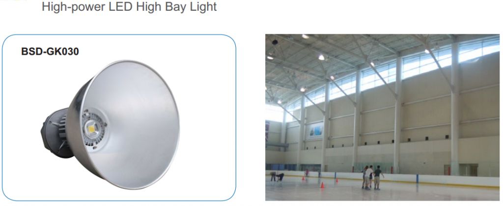 High-power LED high bay light (BSD-GK030)