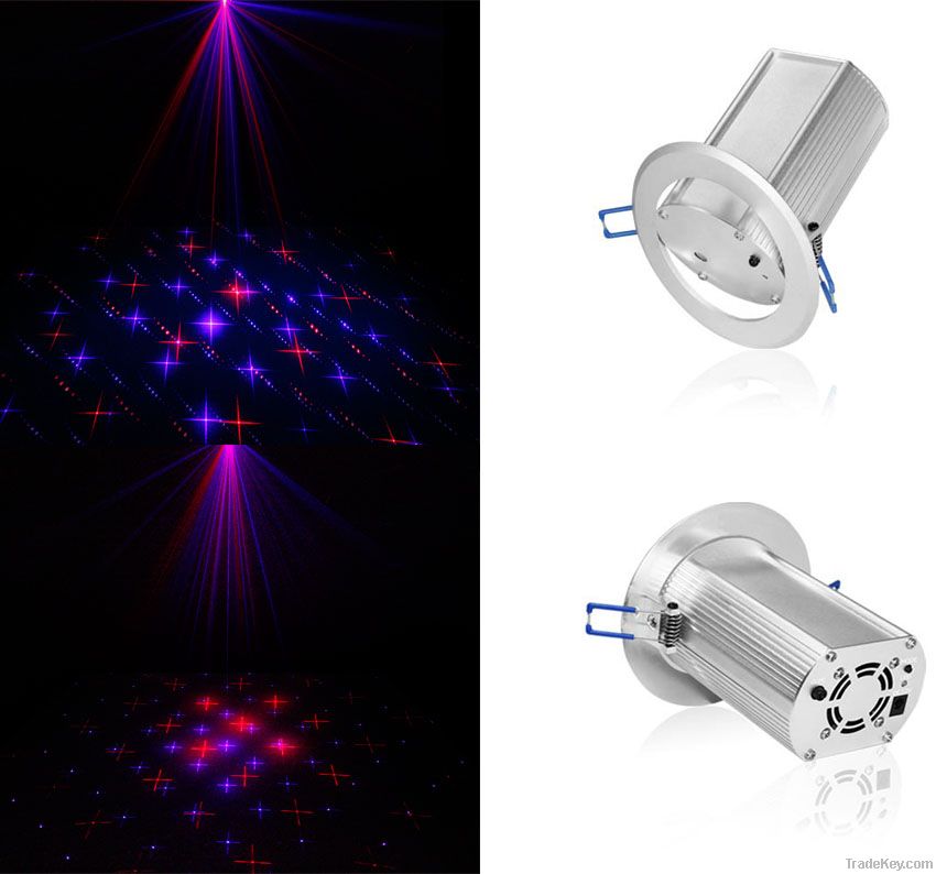 Party colorful ceiling laser light