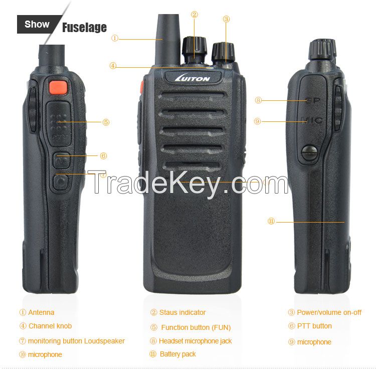 Hot-selling LT-558UV 2 band walkie talkie