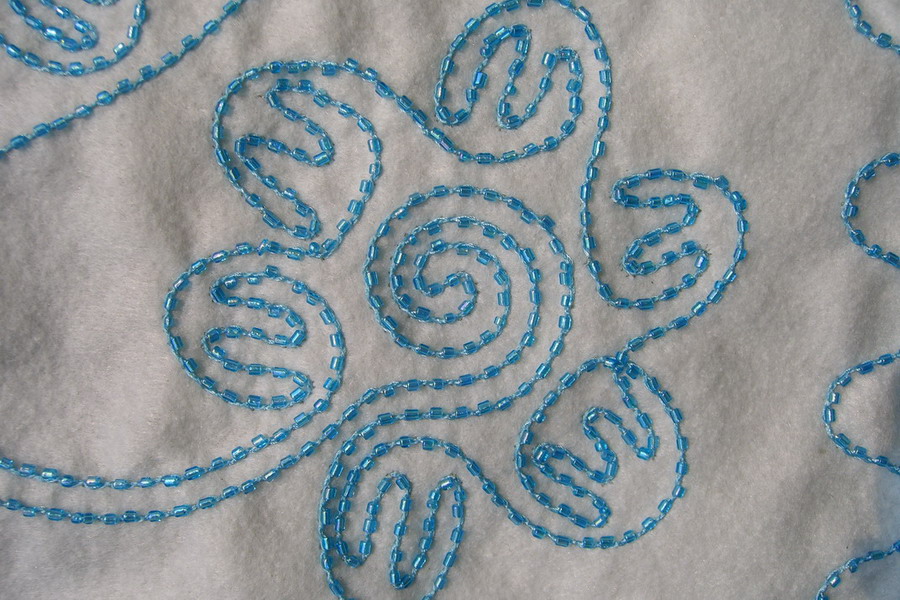 single heads beads (pearl) embroidery machine