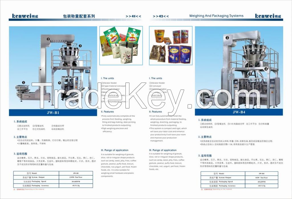 JW-B1 VERTICAL WEIGHING PACKAGING SYSTEM