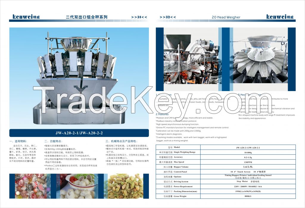 20 head weigher