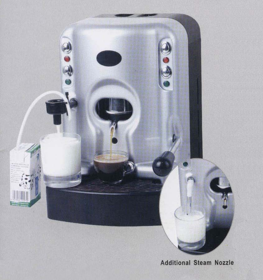 Espresso And Cappuccino Coffee Machine With Hot Water Dispenser &amp; Spec