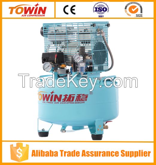 noiseless oil free dental air compressor (TW7501)