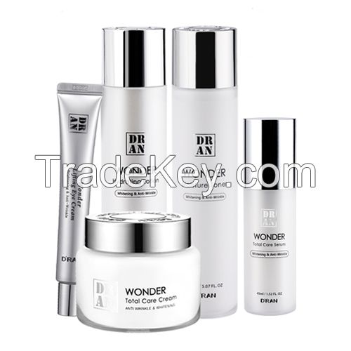 Korean Cosmetics Skincare D'RAN New Wonder Total Solution Series (5 Full Set)