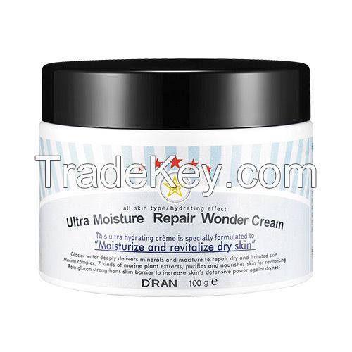 Korean Cosmetics Skincare D'RAN Ultra Moisture Repair Wonder Cream 100g