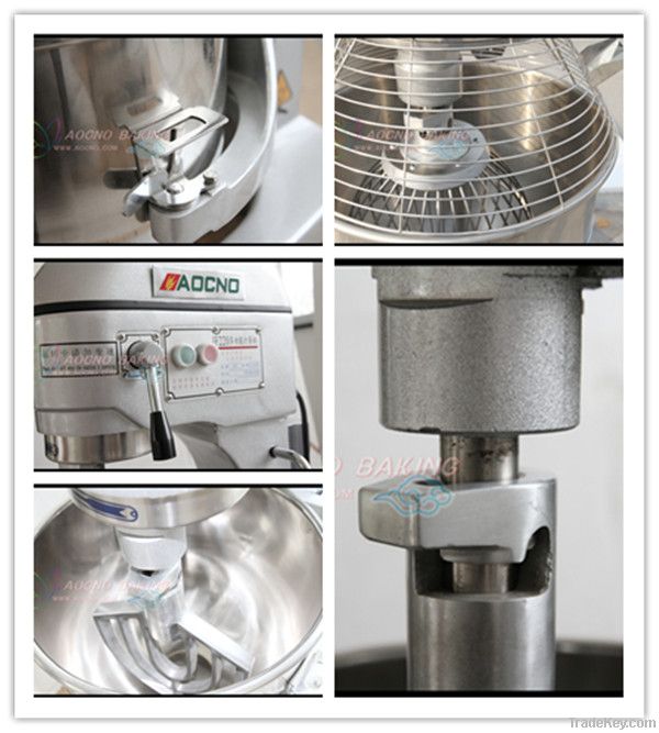 Commercial planetary mixer for bakery