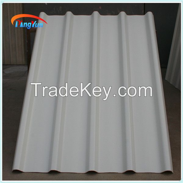 Heat resistant Carbon Fiber UPVC roof tile For Warehouse