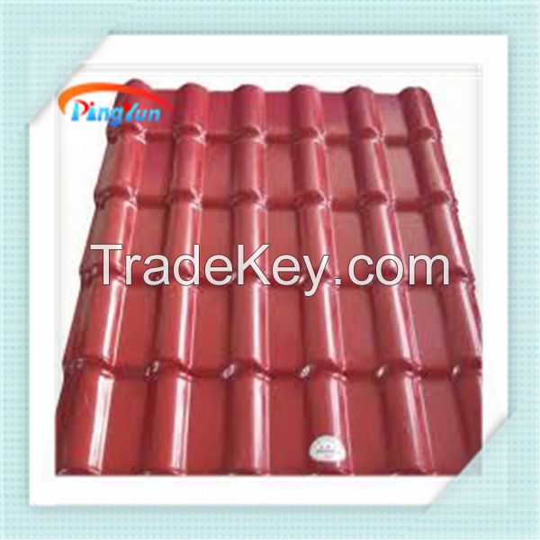 Anti Corrosive Plastic PVC Lightweight Roofing materials For House