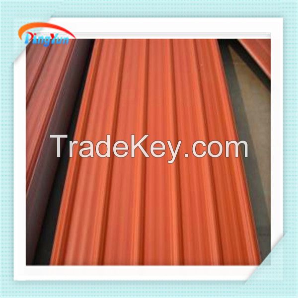 Anti corrosive PVC Roofing Tile for warehouse carport