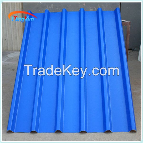 Anti corrosive PVC Roofing Tile for warehouse carport