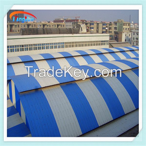 Carbon Fiber PVC corrugated plastic roof sheet for house warehouse