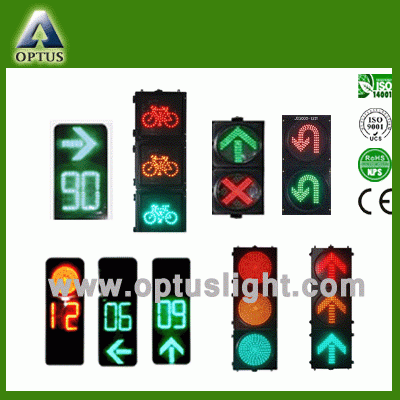 LED traffic light, solar LED traffic light, traffic signal