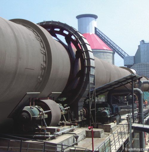 Rotary kiln used in the Cement Industry