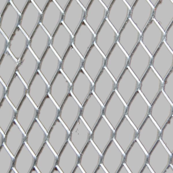 Diamond metal lath