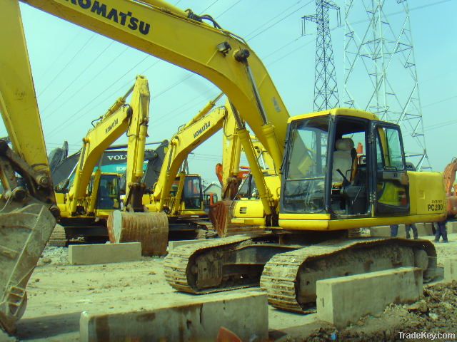 Used Excavator, Komatsu