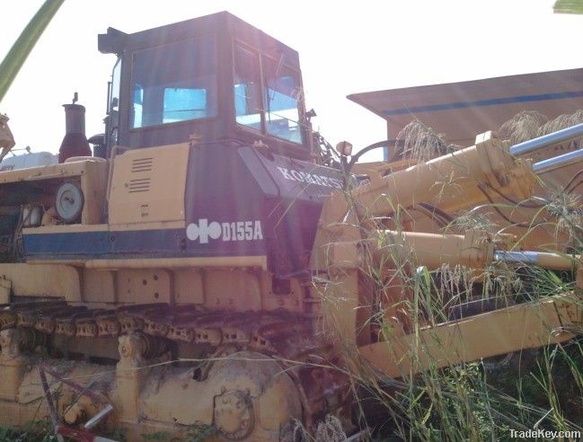 Second hand Crawler Bulldozer, Komatsu D155A-2