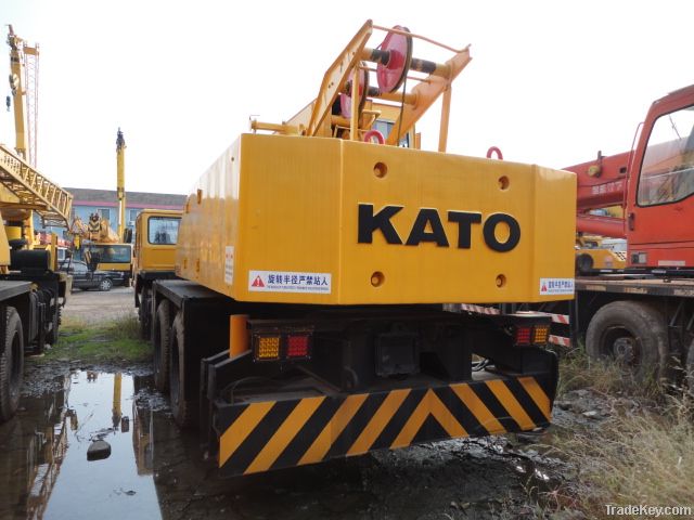 Used KATO NK250E Truck Crane, Made in Japan