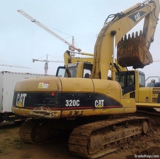 Used Cater 320C Excavator CAT320 Excavator