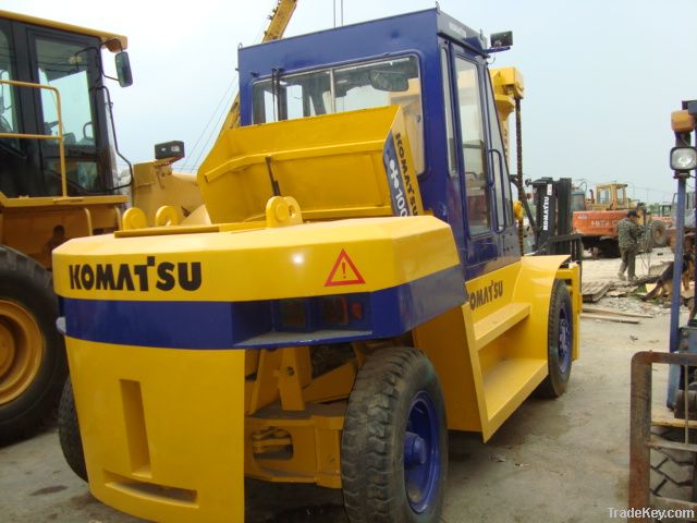 Used Komatsu Forklift, Komatsu FD100 Forklift, Used Forklift 10t