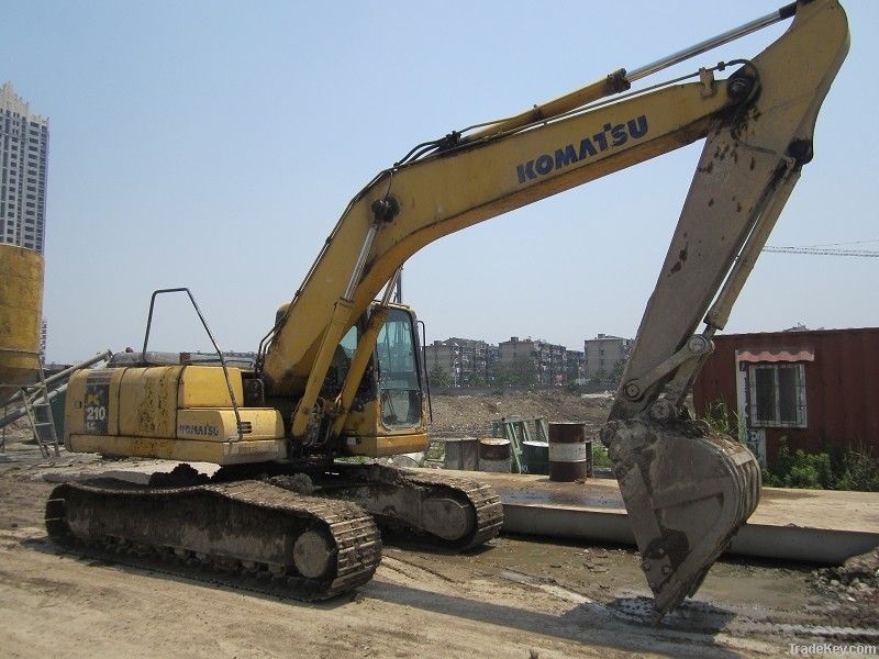 Used Komatsu PC210LC-7 Excavator, Komatsu Crawler Excavator