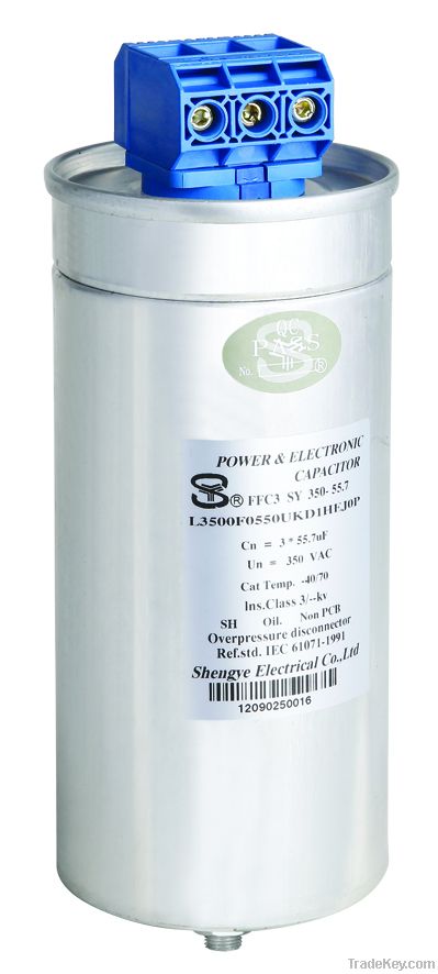 Heavy-duty AC filter capacitor(three phase)