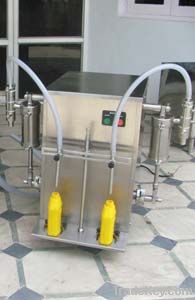 Semi automatic liquid bottle filling machine