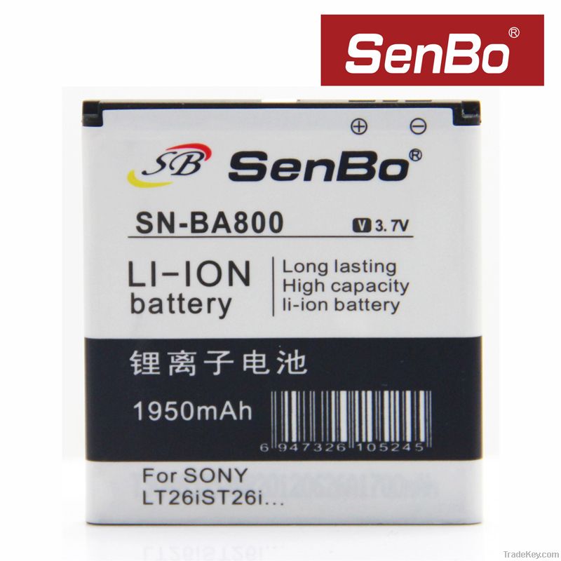 1950mAh SN-BA800 Battery for Sony LT26i ST26i