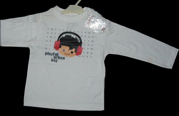 Children&#039;s Long Sleeve Round Neck Printed T-shirts