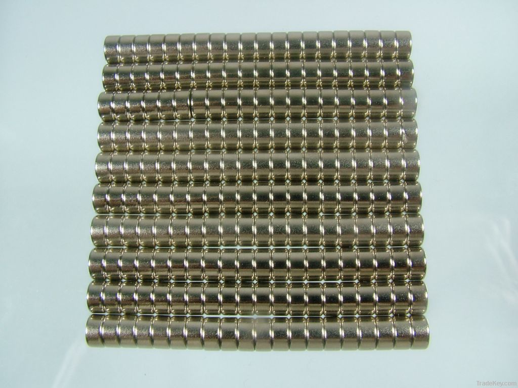 N52 Disc 6*3MM rare earth Neodymium Permanent cylinder Magnets