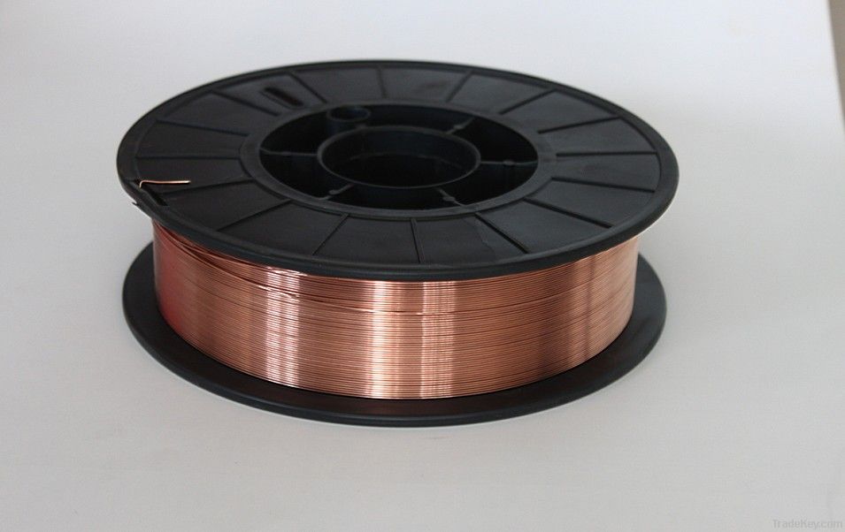 Copper coated ER70S-6 CO2 mig wire