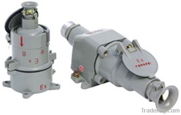 Explosion proof plug and soket