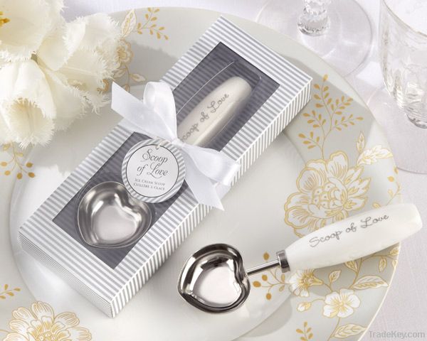 Wedding Favors &quot;Scoop of Love&quot; Ice Cream Scoop Gifts