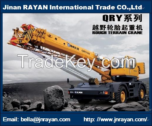 Rough terrain crane 25t