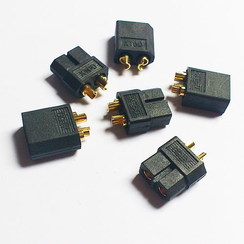 Black XT60 connector ,Black Dean connector ,