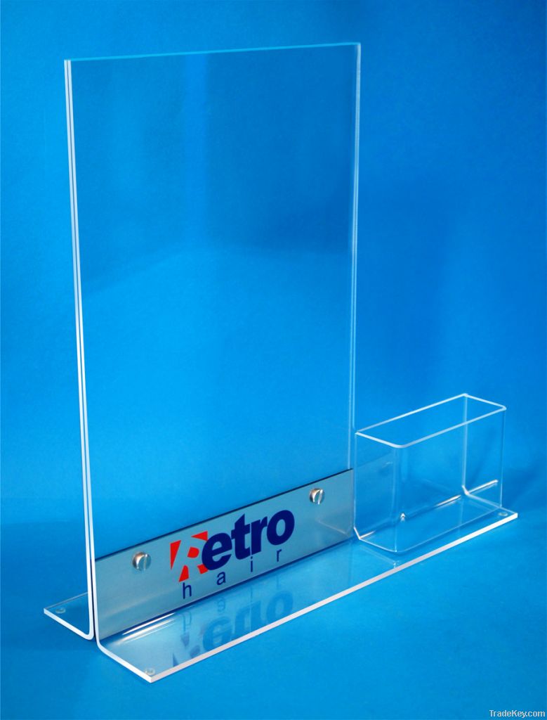 Acrylic Sign Holder