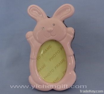 ceramic rabbit frame