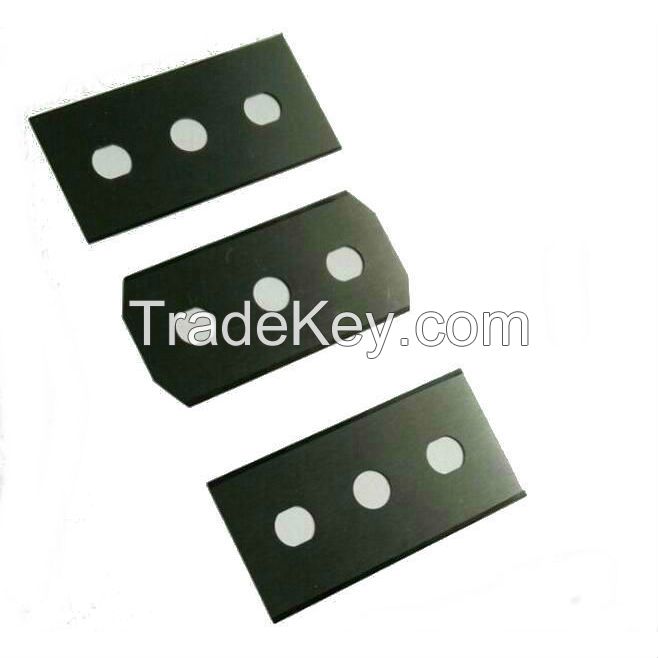 Tungsten Carbide 3 hole blade