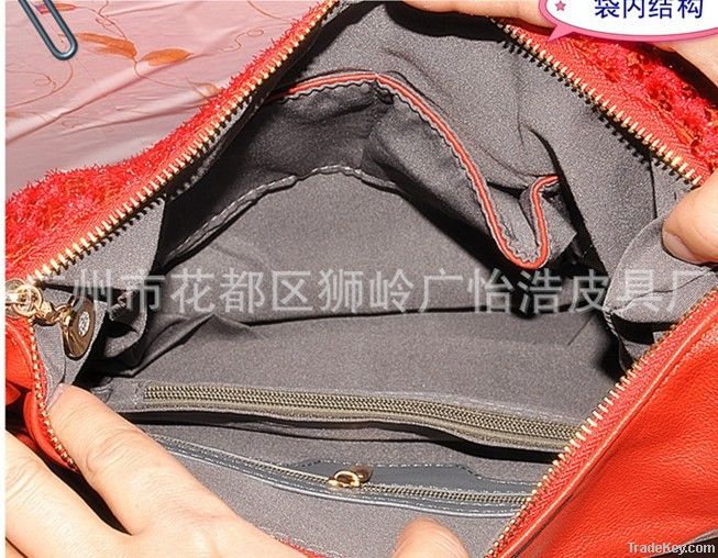 Guangzhou Huadu sequined handbag handbag sequined tassels sequins bags