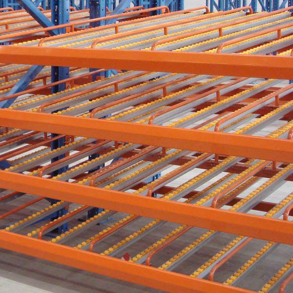 Gravity flow racking