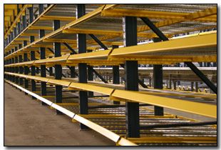 Gravity flow racking
