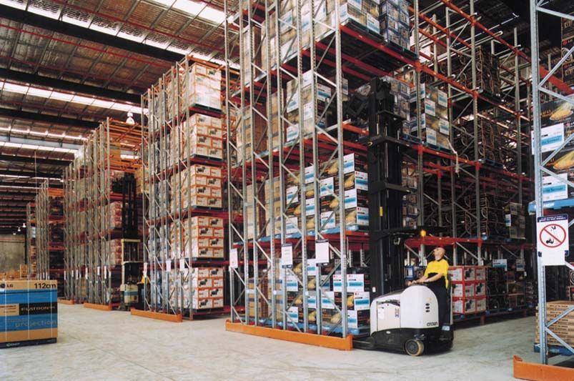 Double deep racking