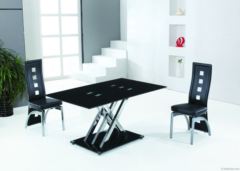 modern dining room table and chair set