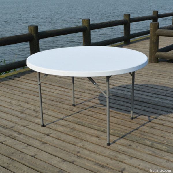 convenient furniture white 4ft restaurant round tables for party or ba