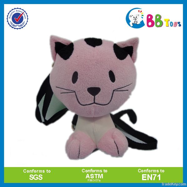 Cute plush animal backpack