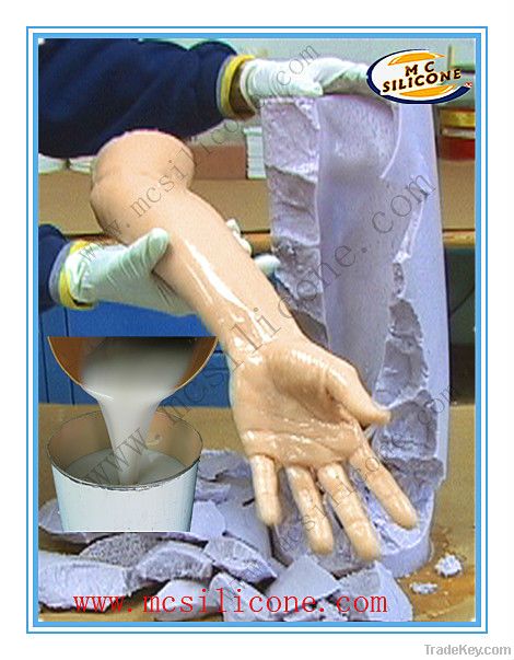 RTV2 silicone for lifecasting