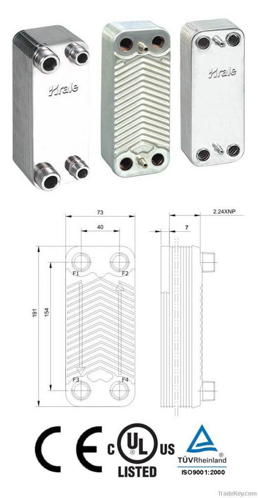 Brazed plate Heat Exchanger