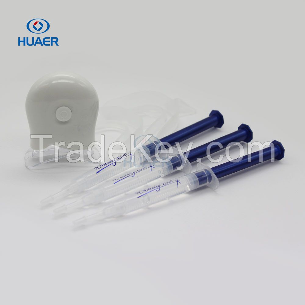 Classic home teeth whitening kit with led light