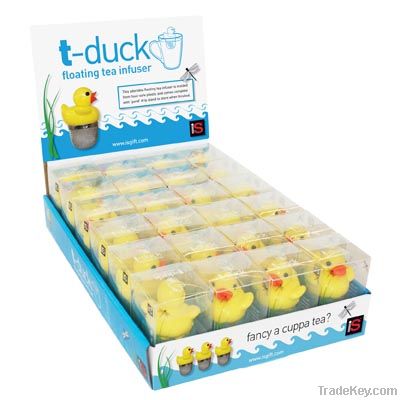 Popular Silicon Duckie Shape Tea Filter